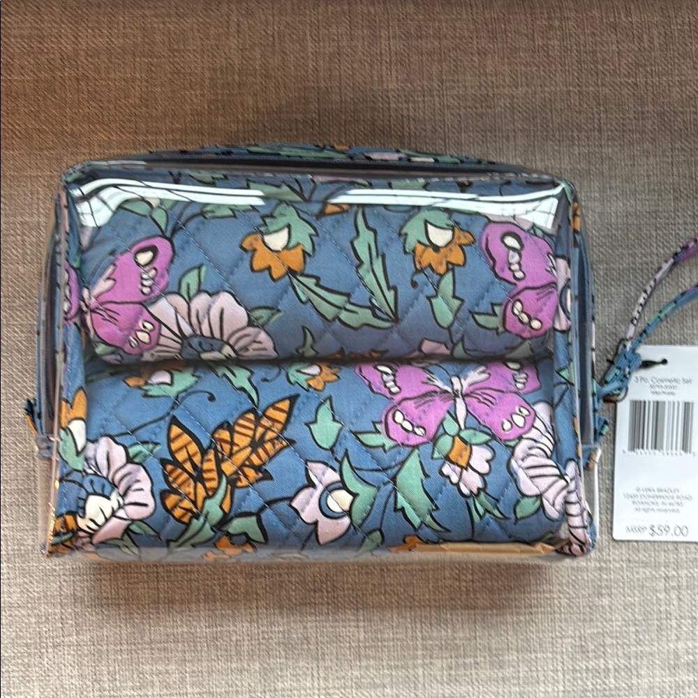 Vera Bradley Cosmetics Bag, NEW WITH TAGS!